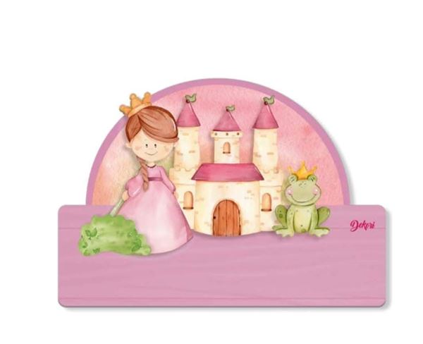 Picture of PRINCESS CASTLE NAME PLATE